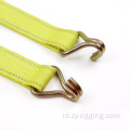 Dengan J Hook Strap Tie Down Ratchet Strap